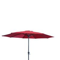 Parasol Pisa rouge 300 cm ⌀ 