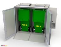 Refroidisseur de déchets Hefa 2 x 120L