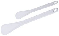 Spatule en Exoglass® blanc, longueur 30 cm, largeur 5 cm