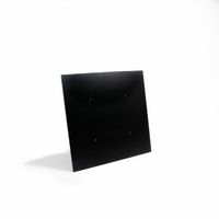  Veba Tischplatte HPL schwarz 700x700 mm