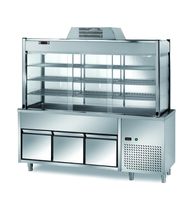 Vitrine réfrigérée de libre-service PROFI avec deux tiroirs 2000x700x2000 – 5x GN 1/1