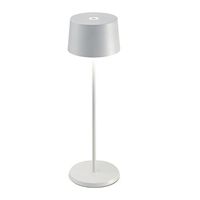 Lampe de table Olivia Blanc, 350 mm
