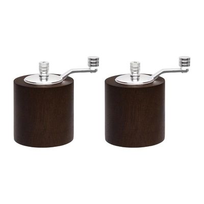 Salière / Sucrière Inox 304 Avec Couvercle Anti-poussière - Poignée Confortable - Pour Sel, Sucre, épices, Farine - 3