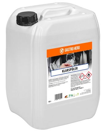 Klarspüler für gewerbliche Spülmaschinen 10L GastroHeld Online Shop