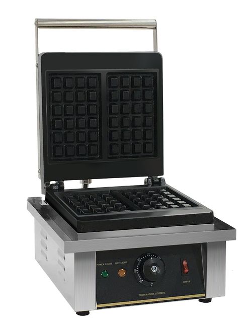 GastroHero Lolly Waffeleisen Profi - Edelstahl Waffelautomat Für 4 Waffeln Am Stiel