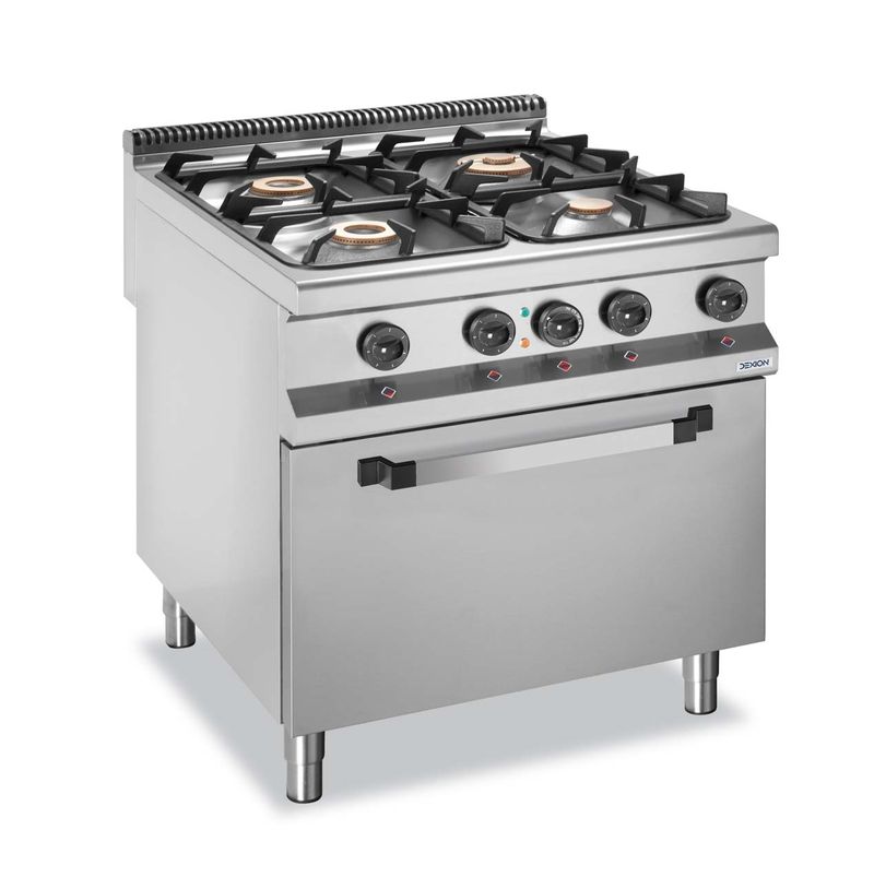 Gasherd Dexion Serie 98 - 80/90 mit Elektrobackofen ...