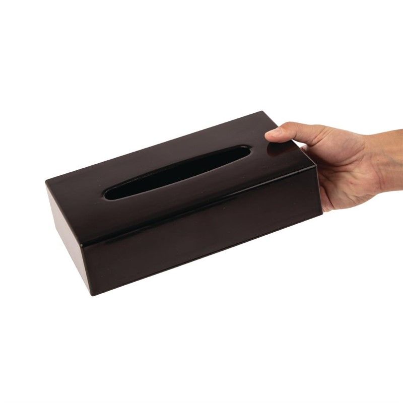 Taschentuchbox rechteckig schwarz Online-Shop GASTRO-HELD Schweiz