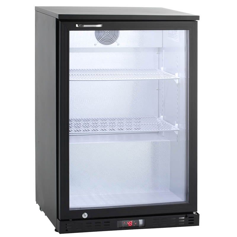 Kühlschrank, Edelstahl, 130 Liter, Umluftkühlung, Gewerbe-Kühlschränke, Gastro  Kühlschränke, Kühlgeräte